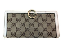Load image into Gallery viewer, Gucci Vintage GG Canvas Wallet – Beige & Gold