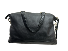 Load image into Gallery viewer, Mulberry Effie Tote in Black Spongy Pebbled Leather