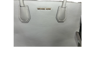 Load image into Gallery viewer, Michael Kors Mercer Saffiano Leather Large White Tote Bag