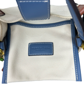 Load image into Gallery viewer, Tory Burch Blake Canvas Bucket Bag