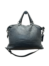 Load image into Gallery viewer, Mulberry Greta Tote Bag Black Grainy Lambskin Leather with Gunmetal Hardware