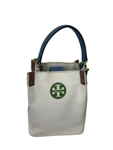 Load image into Gallery viewer, Tory Burch Blake Canvas Bucket Bag