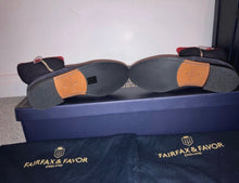 Load image into Gallery viewer, Fairfax & Favor British Equestrian Regina Boots in Navy & Red in Sporting Fit UK7.5 EU41 NEW RRP £395
