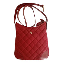 Load image into Gallery viewer, Vintage Burberry Red Quilted Bag