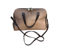 Load image into Gallery viewer, Vintage Furla Taupe & Brown Multiway Leather Bag