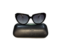 Load image into Gallery viewer, Alexander McQueen Black Catseye Sunglasses