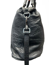 Load image into Gallery viewer, Mulberry Greta Tote Bag Black Grainy Lambskin Leather with Gunmetal Hardware