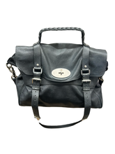 Load image into Gallery viewer, Mulberry Oversized Alexa in Black Soft Buffalo Leather