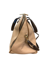 Load image into Gallery viewer, Vintage Furla Taupe & Brown Multiway Leather Bag