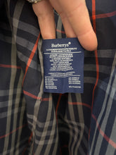 Load image into Gallery viewer, Burberry Vintage Burberry’s Women’s Black Leather Jacket UK14