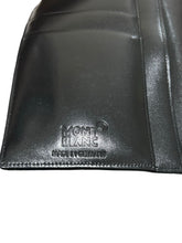 Load image into Gallery viewer, Mont Blanc Meisterstuck 6CC Vertical Black Leather Wallet