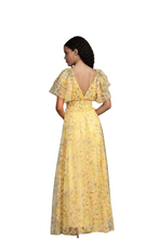 Load image into Gallery viewer, Lace & Beads Shelby Yellow Maxi Dress UK14 RRP £90 New with Tags