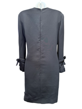 Load image into Gallery viewer, Victoria Beckham Black Shift Dress UK14