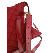 Load image into Gallery viewer, Vintage Burberry Red Quilted Bag