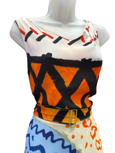 Load image into Gallery viewer, Vivienne Westwood Anglomania Abstract Print Dress IT44