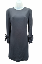 Load image into Gallery viewer, Victoria Beckham Black Shift Dress UK14