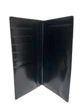 Load image into Gallery viewer, Mont Blanc Meisterstuck 6CC Vertical Black Leather Wallet