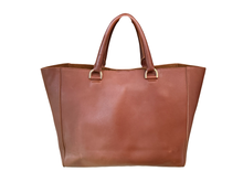 Load image into Gallery viewer, Mulberry Large Willow Tote in Brown Silky Classic Calf Leather