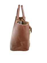 Load image into Gallery viewer, Mulberry Large Willow Tote in Brown Silky Classic Calf Leather