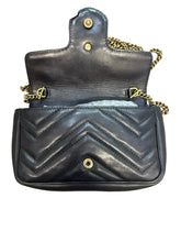 Load image into Gallery viewer, Gucci GG Marmont Super Mini Bag – Black