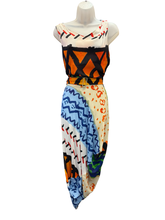 Load image into Gallery viewer, Vivienne Westwood Anglomania Abstract Print Dress IT44