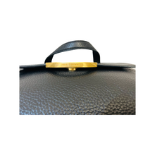 Load image into Gallery viewer, Lulu Guinness Women&#39;s Grainy Leather Gertie Bag in Black
