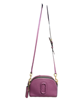 Load image into Gallery viewer, Marc Jacobs Shutter Leather Camera Bag in Purple
