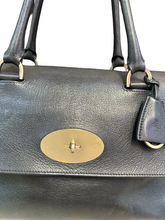 Load image into Gallery viewer, Mulberry Large Del Ray in Black Soft Leather
