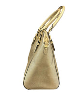 Load image into Gallery viewer, Michael Kors Large Ciara Satchel in Gold
