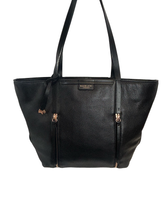 Load image into Gallery viewer, Radley London  Penhurst Extra-Large Black Leather Zip Tote
