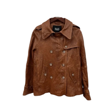 Load image into Gallery viewer, D&amp;G Dolce &amp; Gabbana Brown Leather Jacket EU42 UK10
