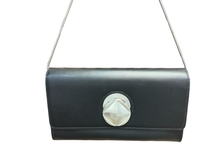 Load image into Gallery viewer, Calvin Klein Black Leather Lock Bag
