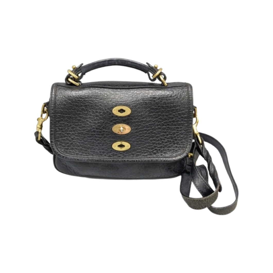 Mulberry Small Bryn Satchel Bag in Black