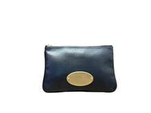 Load image into Gallery viewer, Mulberry Mitzy Medium Zipped Pouch in Black
