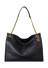 Load image into Gallery viewer, Ralph Lauren Bradley Large Tote – Black
