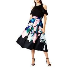 Load image into Gallery viewer, Coast Brazil Print Full Skirt UK12
