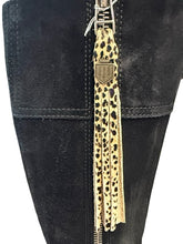 Load image into Gallery viewer, Fairfax &amp; Favor Regina Knee High Heeled Tan Suede Boots UK7.5 EU41 RRP £415
