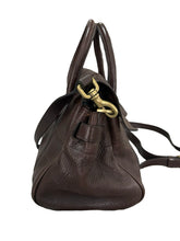 Load image into Gallery viewer, Mulberry Classic Small Bayswater Satchel in Chocolate Brown Natural Leather
