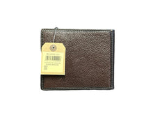 Load image into Gallery viewer, Fossil Estate Slim Bifold Dark Brown Leather Wallet
