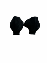 Load image into Gallery viewer, Russell &amp; Bromley Black Suede Kitten Heel Courts in UK6.5
