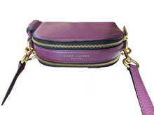 Load image into Gallery viewer, Marc Jacobs Shutter Leather Camera Bag in Purple
