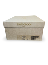 Load image into Gallery viewer, Jimmy Choo Brown Croc Embossed Leather Rav 65 Mules
 UK4
