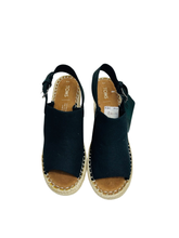 Load image into Gallery viewer, TOMS Monica Black Wedges UK6
