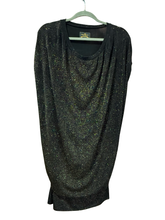 Load image into Gallery viewer, Vivienne Westwood Anglomania Black Sparkle Mini Dress Small
