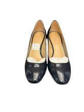 Load image into Gallery viewer, Michael Kors Mira Flex Patent Courts in Admiral Navy UK4
