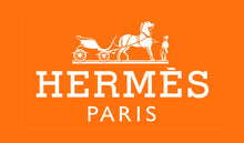 Load image into Gallery viewer, Hermès orange silk carré ‘Chasse en Inde’
