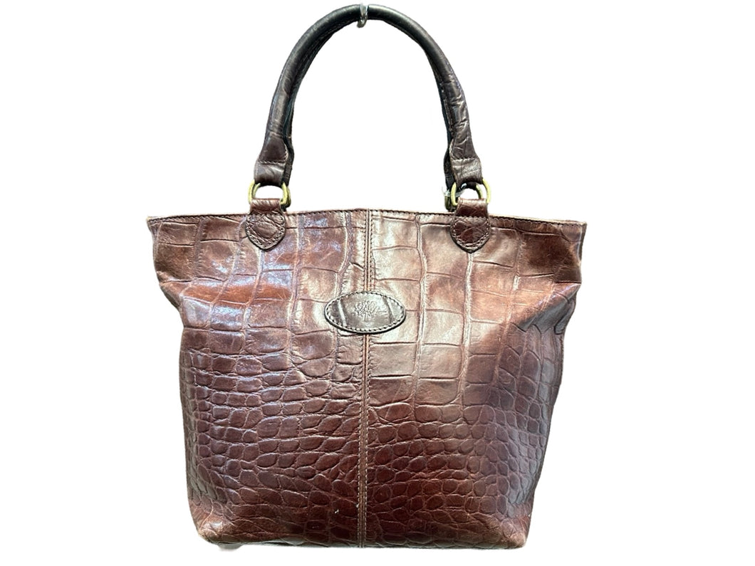 Mulberry Vintage Hellier Tote in Brown Congo Leather