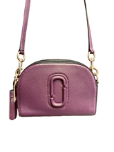 Load image into Gallery viewer, Marc Jacobs Shutter Leather Camera Bag in Purple
