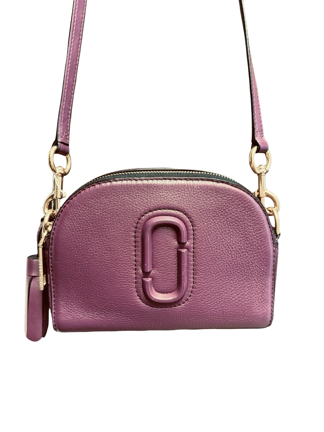 Marc Jacobs Shutter Leather Camera Bag in Purple
