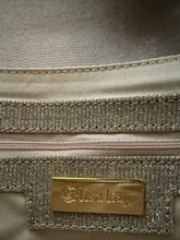 Load image into Gallery viewer, Lisa Kay Liberty Clutch in Taupe Glitter
